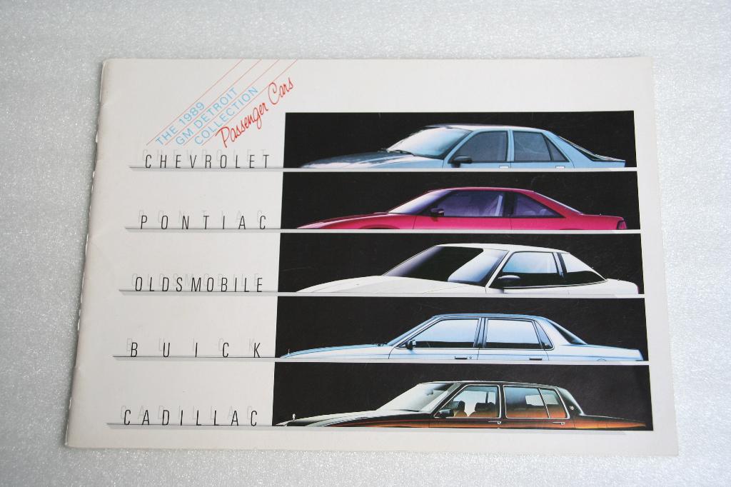 Folder GM leveringsprogramma (General Motors) (1989) (1), Ophalen of Verzenden, Nieuw, Overige merken