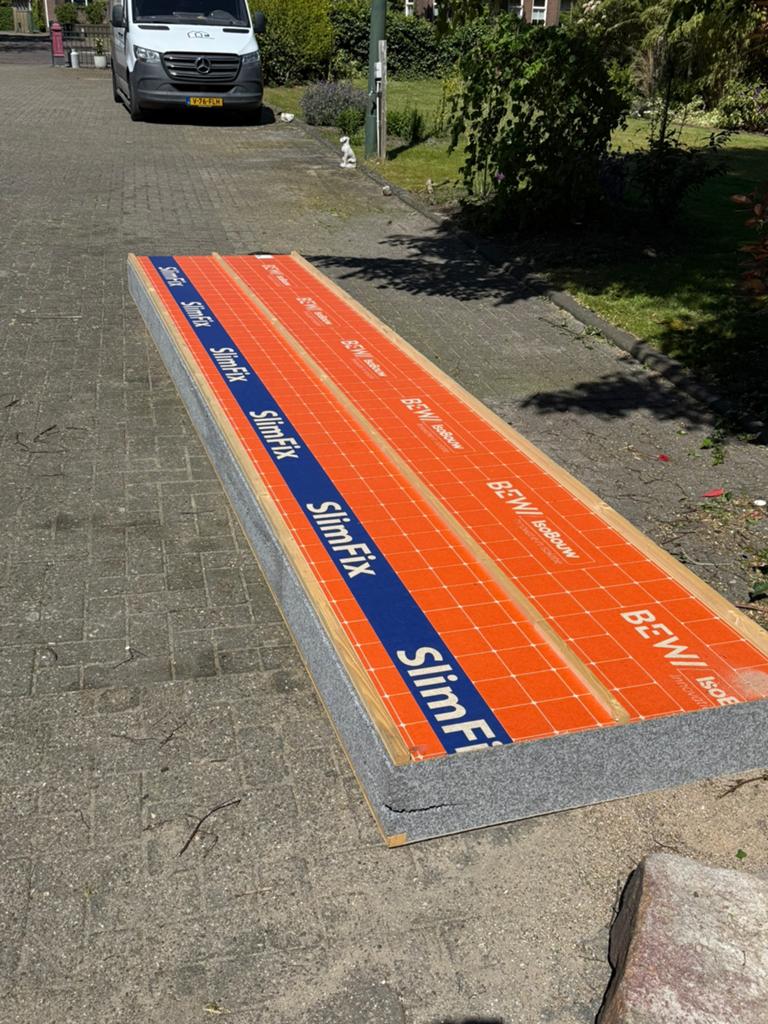 Slimfix isolatie paneel, Ophalen of Verzenden, Zo goed als nieuw, Hardschuim (Pir), Minder dan 5 m²