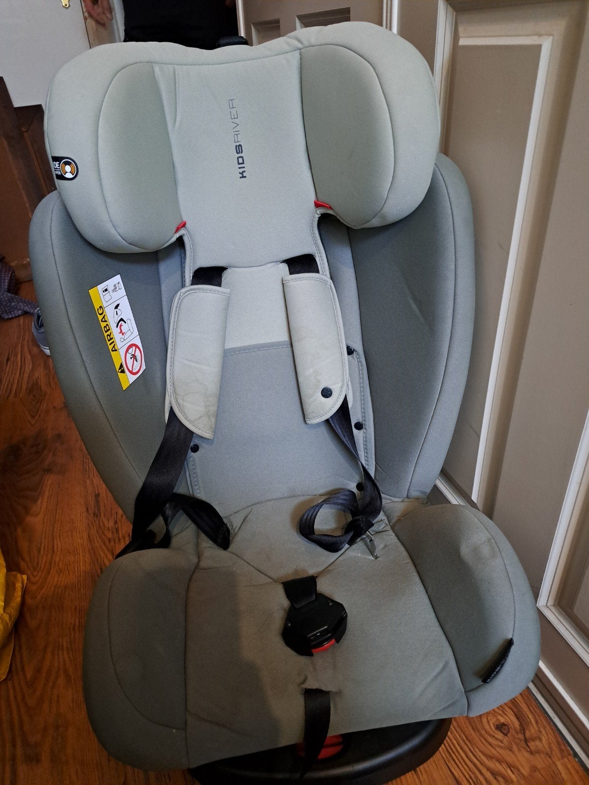 Kinderautostoel Kidsriver, Overige merken, Autogordel of Isofix, Verstelbare rugleuning, Ophalen of Verzenden