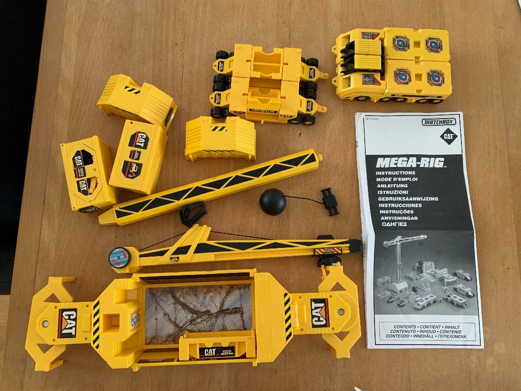 Matchbox Mega Rig CAT, Ophalen of Verzenden, Gebruikt