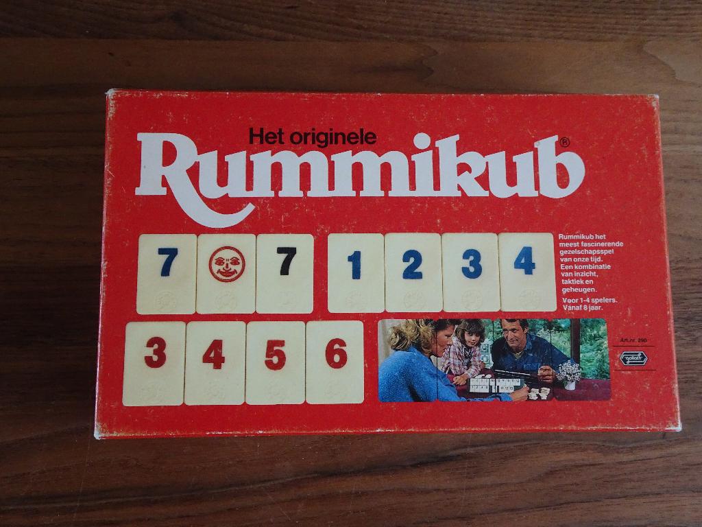 Rummikub kleine editie, Gebruikt, Goliath, Ophalen of Verzenden, Een of twee spelers