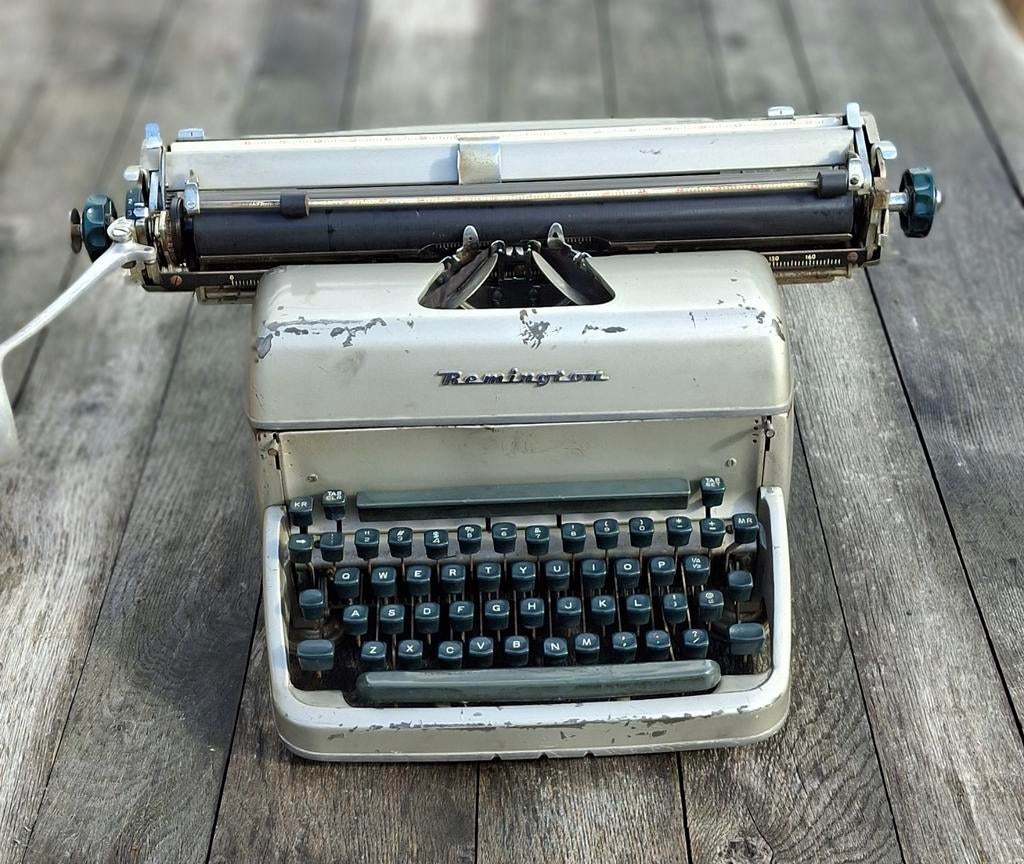 Remmington Rand vintage typemachine, Antiek en Kunst, Curiosa en Brocante, Ophalen of Verzenden