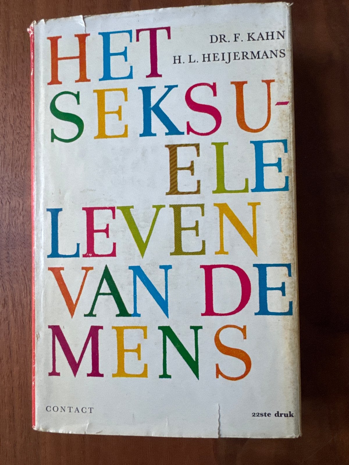 Het Seksuele Leven van de Mens - Dr. F. Kahn & H.L. Heijerma, Boeken, Ophalen of Verzenden, Gelezen, Nederland
