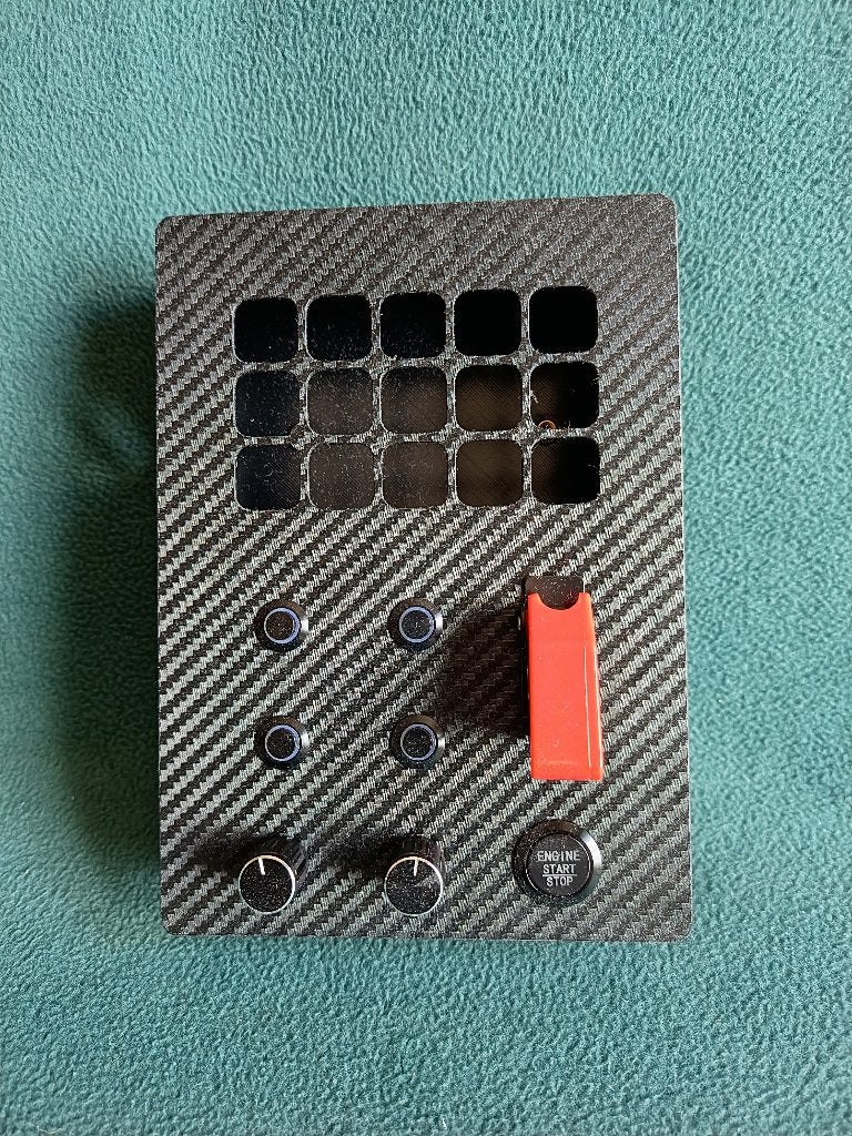 BoxOneRacing GT Masters M5-ST MK1 Button Box + mount, Computers en Software, Joysticks, Ophalen, Nieuw, Overige merken