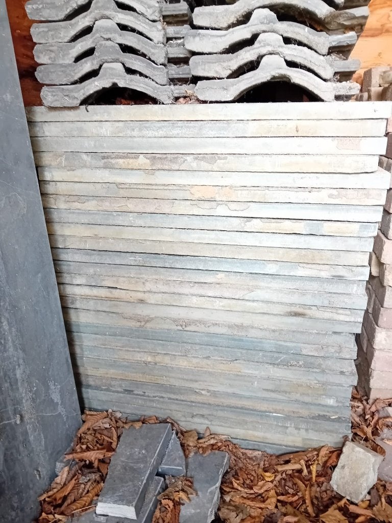 16x tuintegels grijs, Tuin en Terras, Tegels en Klinkers, Gebruikt, Terrastegels, Overige materialen, 5 tot 10 m², Ophalen