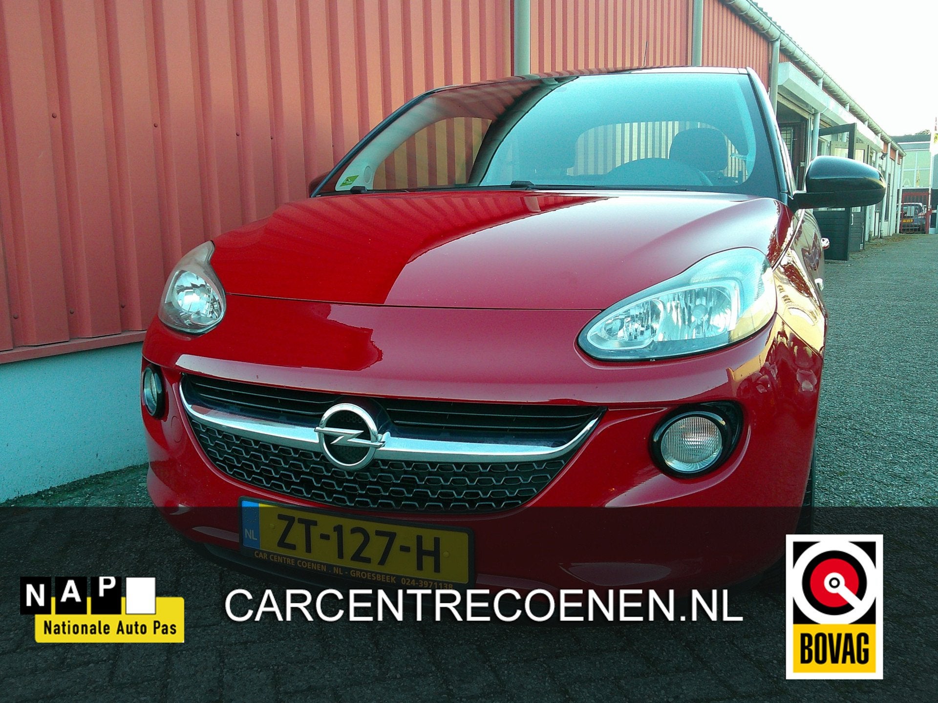 Opel ADAM 1.2 Glam / Airco, Auto's, Voorwielaandrijving, Euro 5, Zwart, 4 cilinders