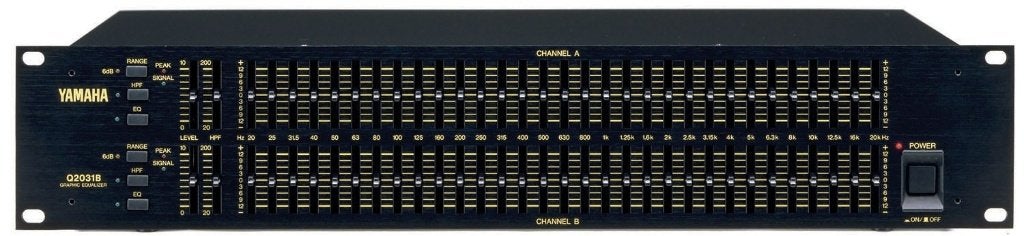 Yamaha Q2031B stereo 31-bands grafische equalizer, Ophalen, Gebruikt