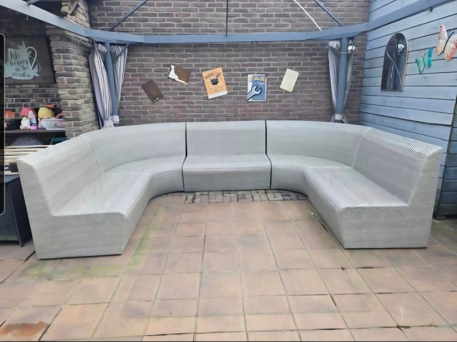 Loungeset lounge set loungebank sediamo horecameubilair, Ophalen, Bank