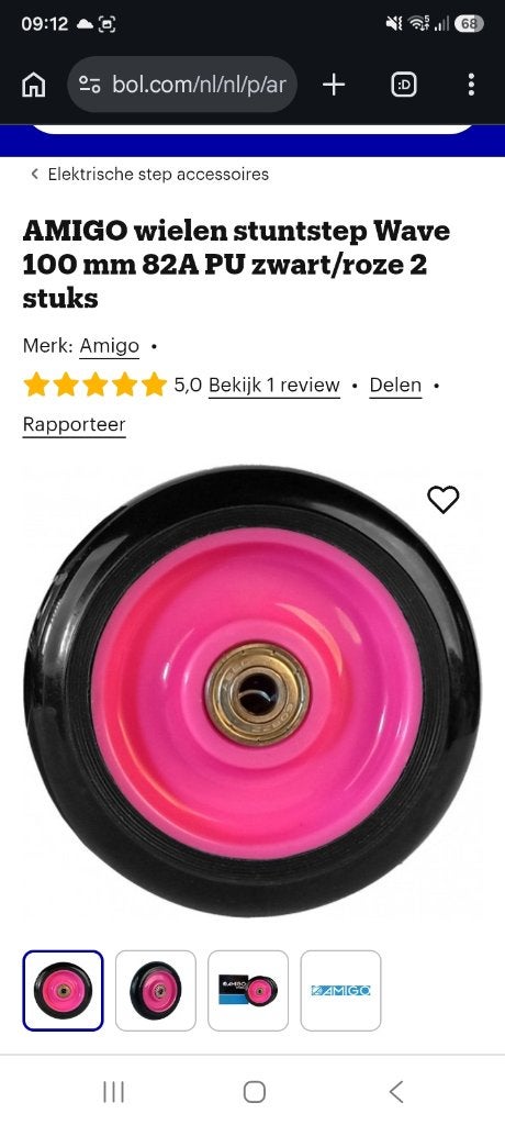 Partij Skeeler step wielen, Overige merken, Nieuw, Kinderen, Ophalen of Verzenden