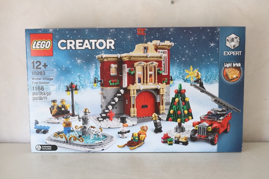 Lego 10263 - Brandweerkazerne in winterdorp, Lego, Nieuw, Ophalen of Verzenden, Creator