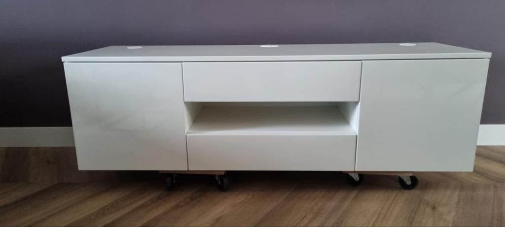 Modern televisie meubel, Ophalen, Zo goed als nieuw, Minder dan 100 cm, Modern
