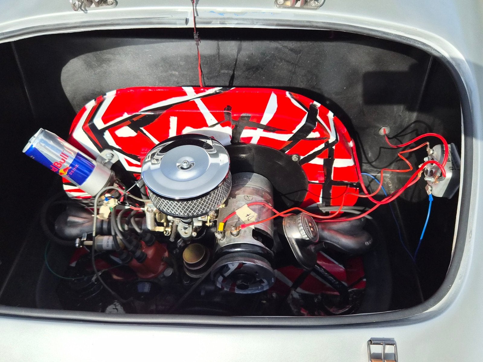 1974 VW Kever 1600 – Porsche 356 Speedster Replica – APK Vri, foto 9