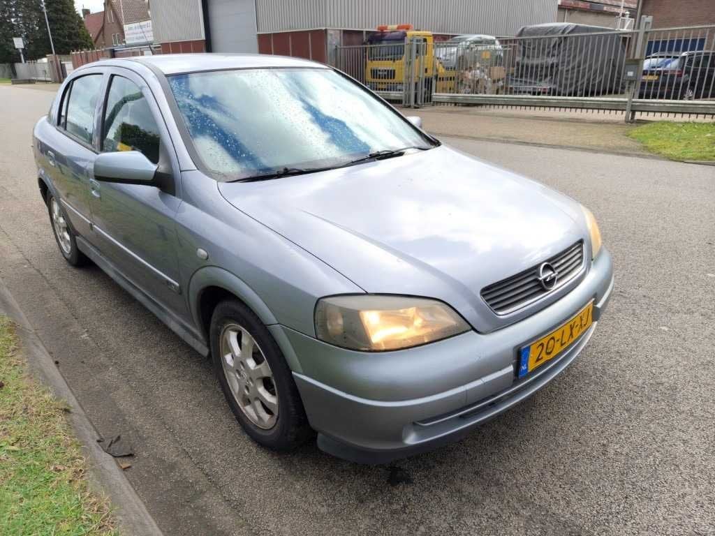 Opel - 2003 - Astra - 1.6 Njoy - 20-LX-XJ, Auto's, Opel, Voorwielaandrijving, Gebruikt, 4 cilinders, 1095 kg