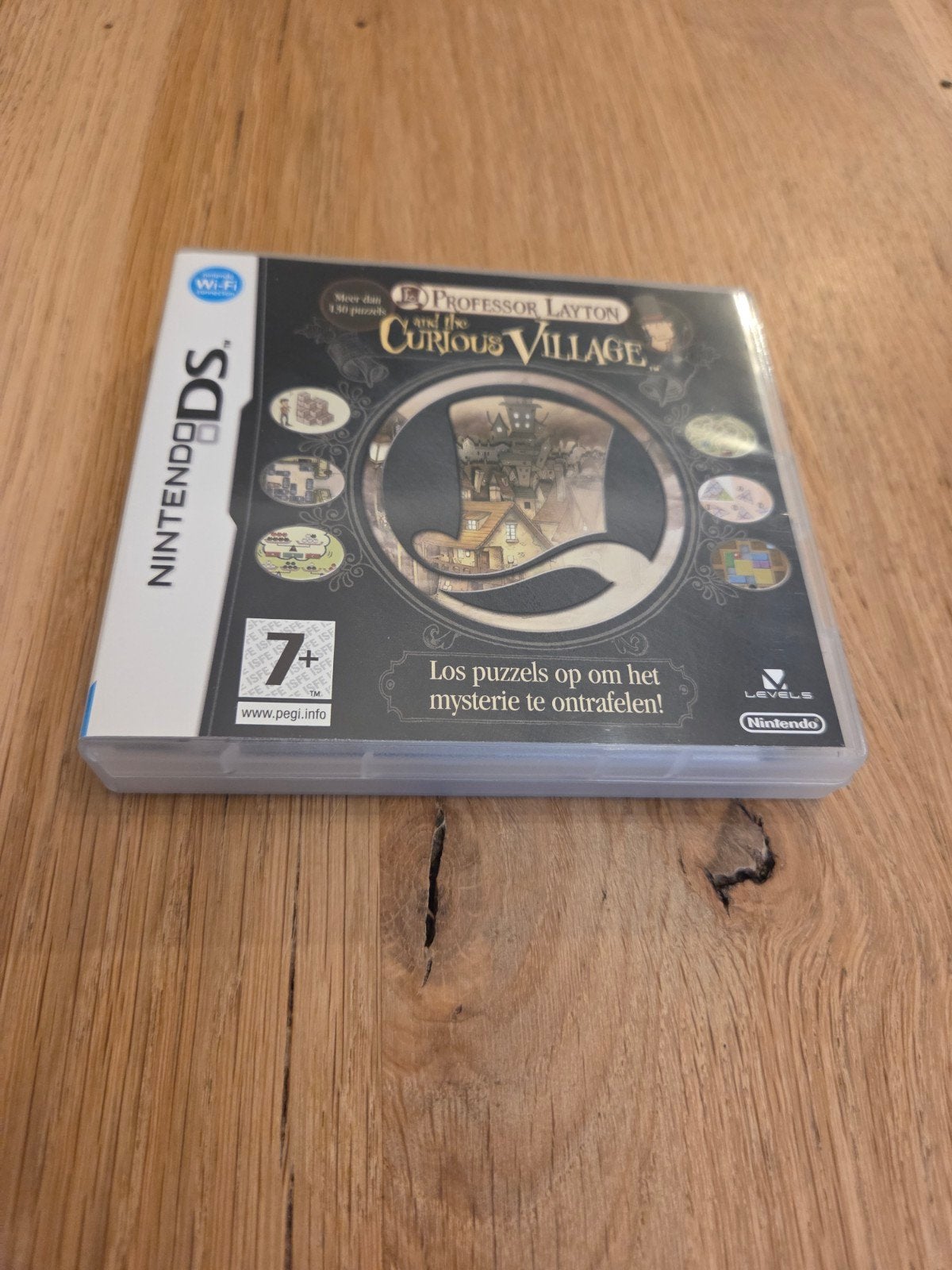 Professor layton and the curious village nintendo ds, Spelcomputers en Games, Games | Nintendo DS, Vanaf 18 jaar, 1 speler, Ophalen of Verzenden