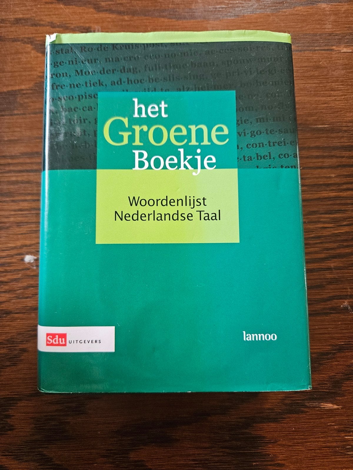 Het Groene Boekje - Woordenlijst Nederlandse Taal, Gelezen, Nederlandse Taalunie, Ophalen of Verzenden, Overige uitgevers