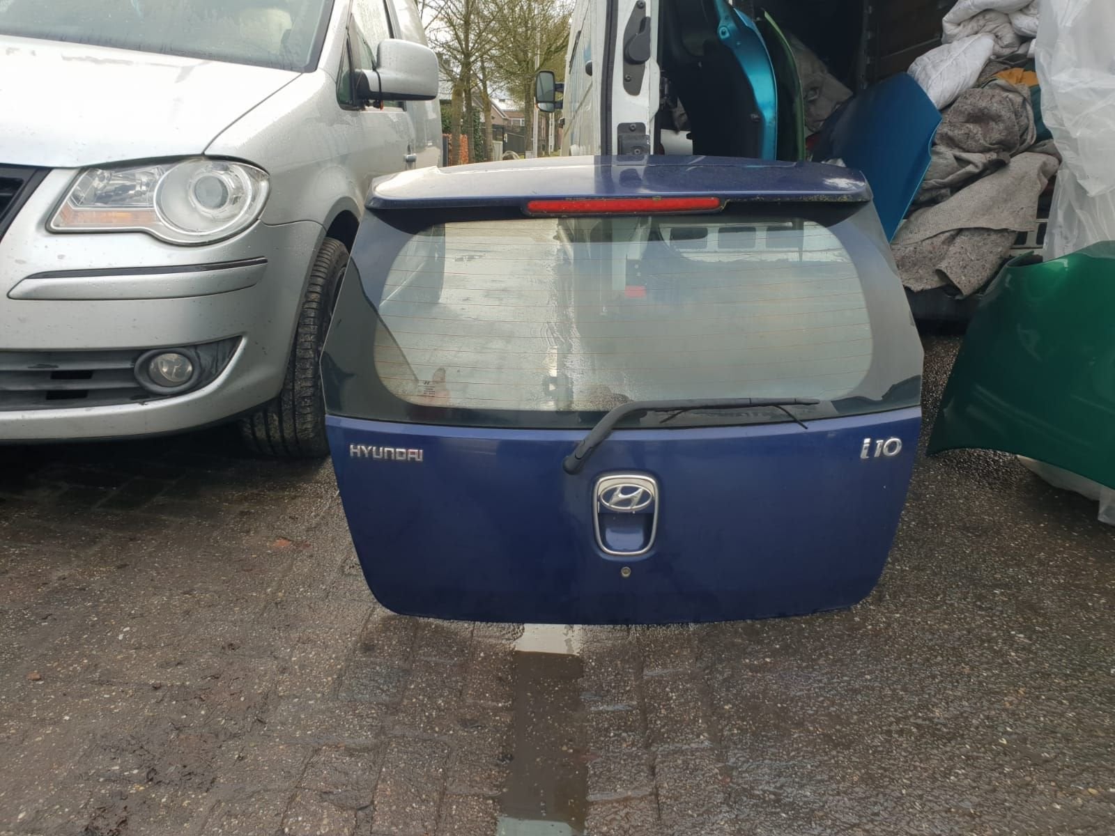 HYUNDAI I10 ACHTERKLEP +SPOILER  BJ 2007, Auto-onderdelen, Gebruikt, -, Ophalen of Verzenden, Achter