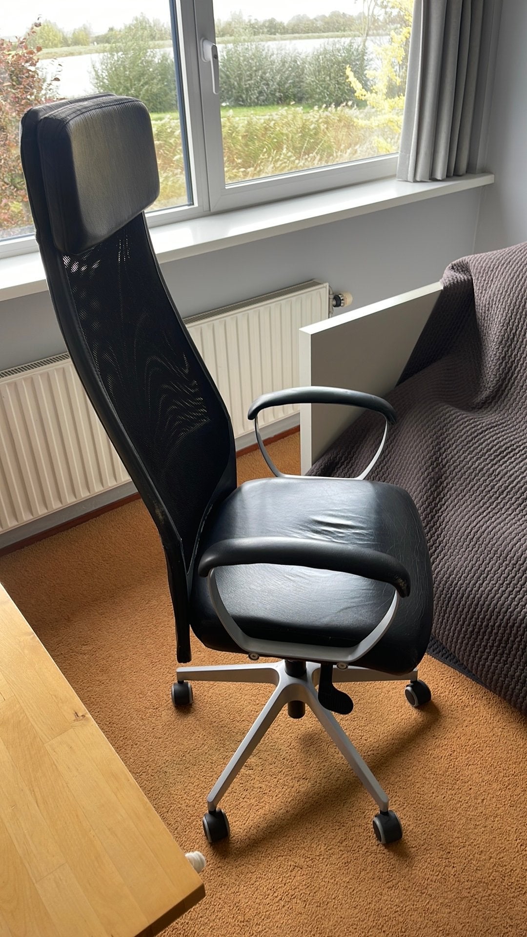 IKEA bureaustoel, Ophalen, Gebruikt, Zwart