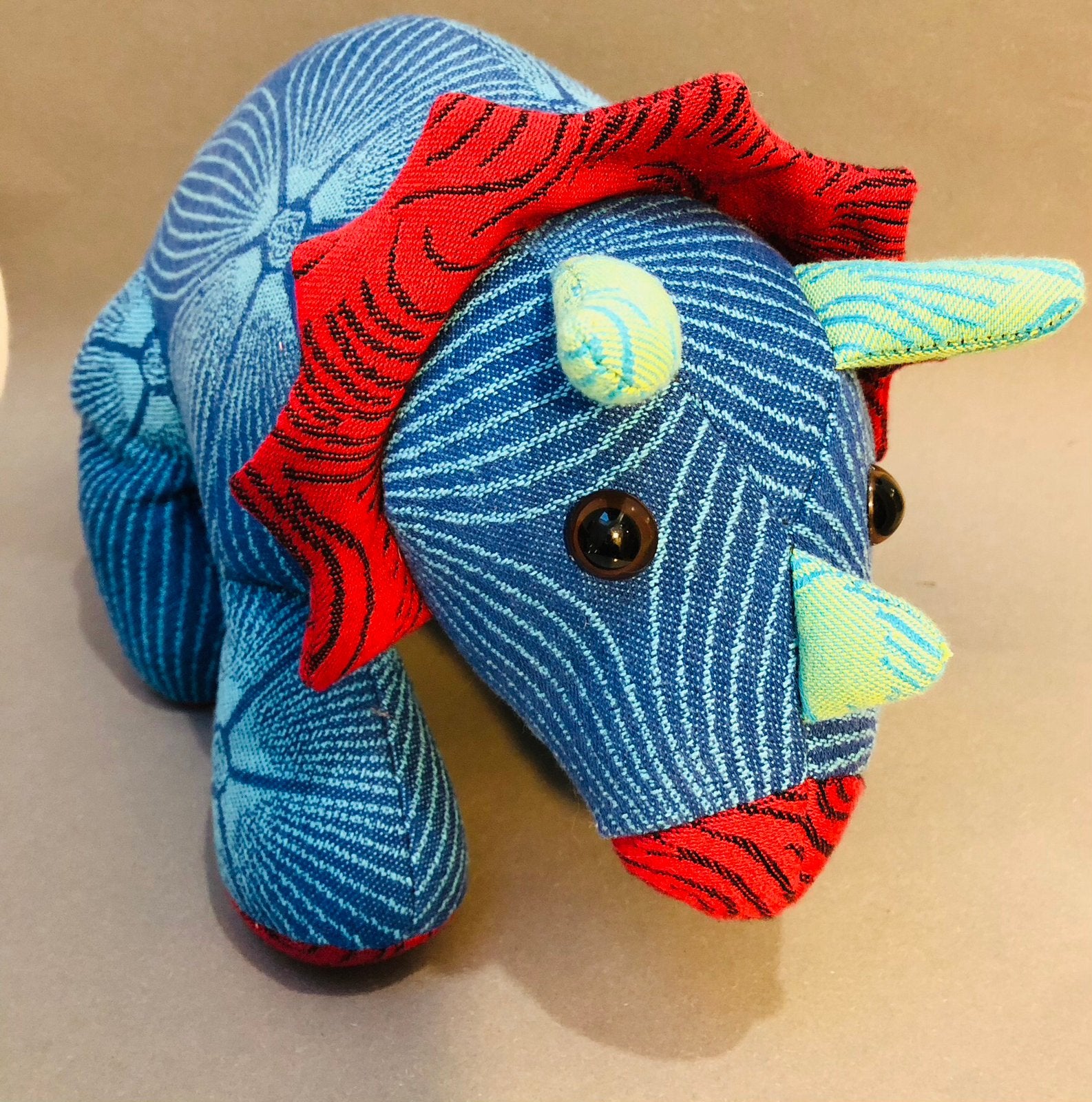 Blauwe dinosaurus knuffel, dino, Ophalen of Verzenden