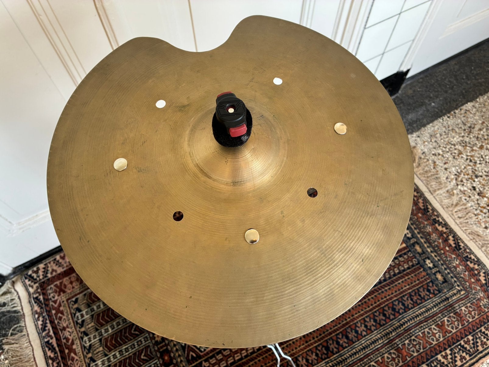 Effect ‘Ping - Sizzle Mini Ride’ Bekken 14” B20 brons (UFiP), Gebruikt, Ophalen of Verzenden, Melodische percussie, Nvt