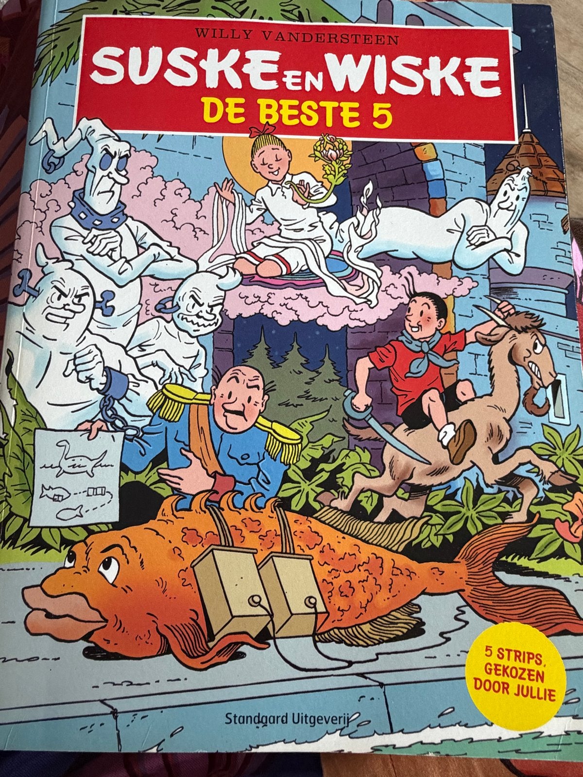 Suske en Wiske: De Beste 5 - Standaard Uitgeverij, Boeken, Eén stripboek, Ophalen of Verzenden, Zo goed als nieuw