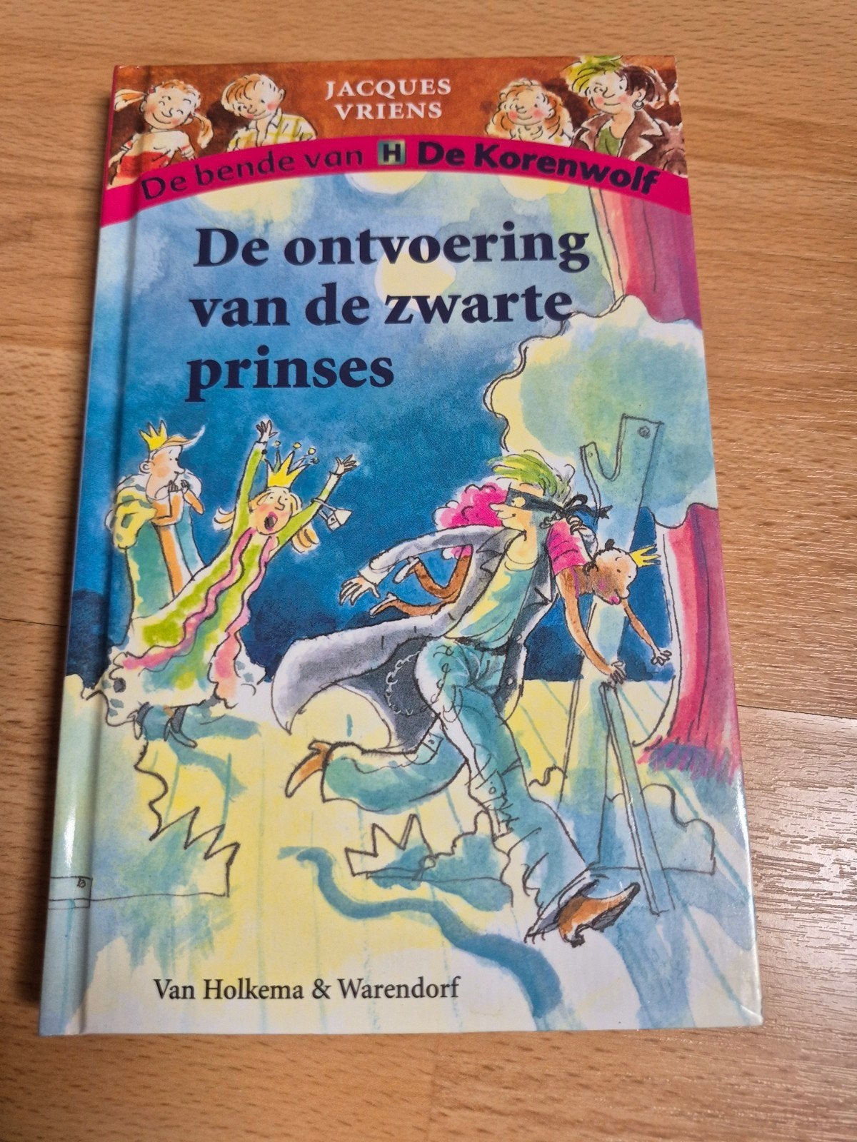De bende van De Korenwolf - 2 boeken van Jacques Vriens, Ophalen of Verzenden, Zo goed als nieuw