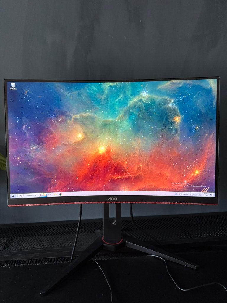 AOC C24G1 24-inch monitor, Computers en Software, Monitoren, Gebruikt, 101 t/m 150 Hz, 23,4, HDMI