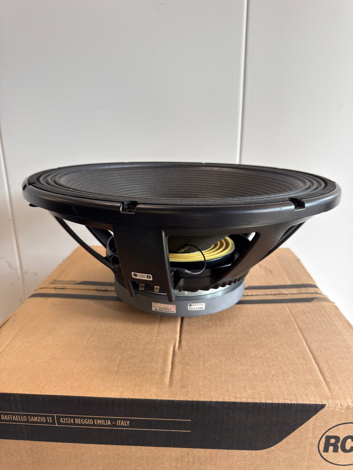 2x RCF Woofers LF18X401 subwoofer 8006 8004, Audio, Tv en Foto, Luidsprekers, Ophalen, Gebruikt, Subwoofer, Overige merken