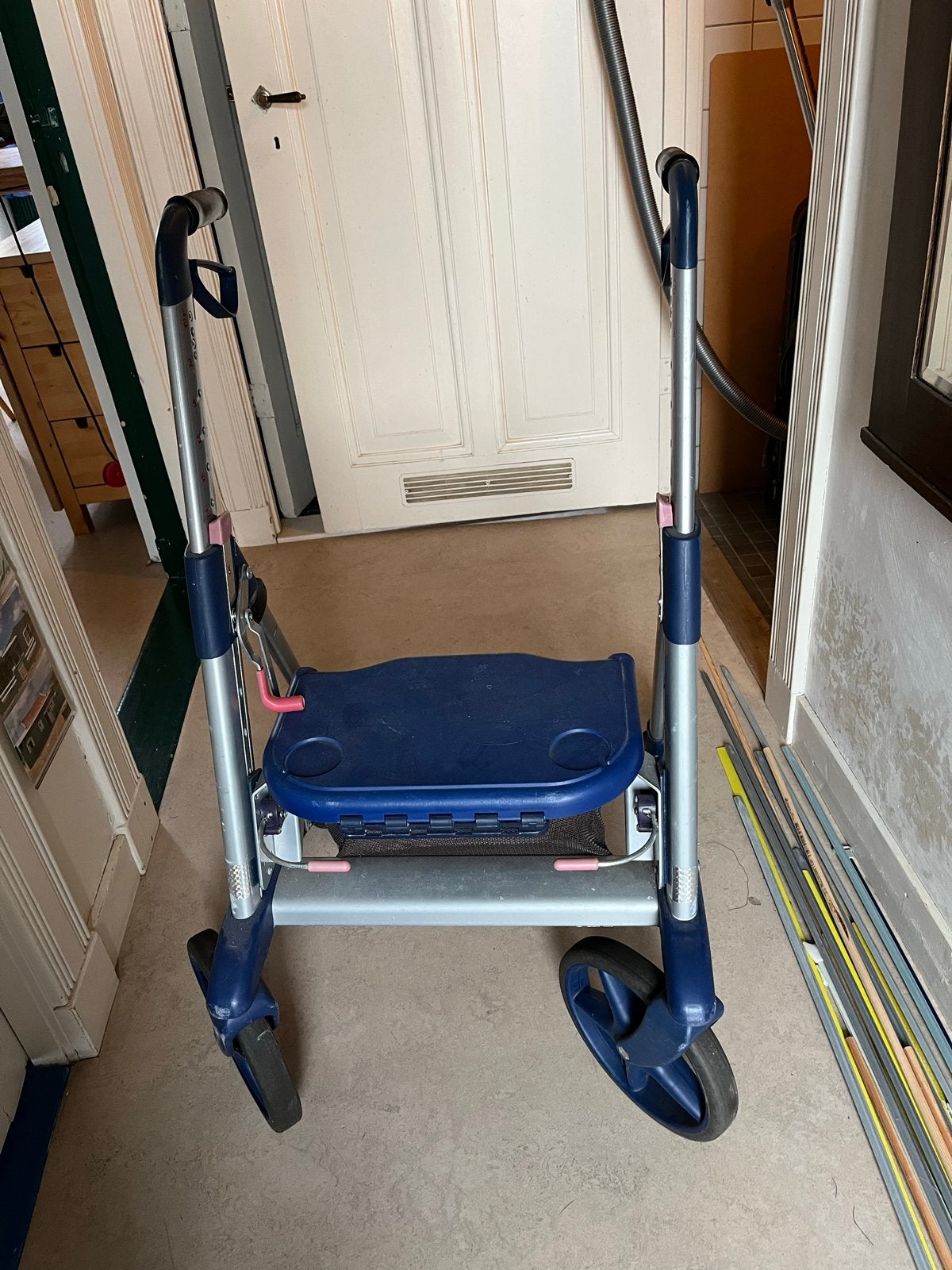 Rollator, Ophalen, Gebruikt