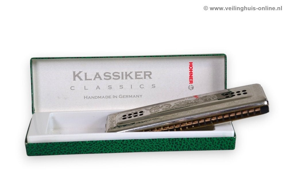 Hohner Echo Mondharmonica, Ophalen, Gebruikt, Met koffer of doosje