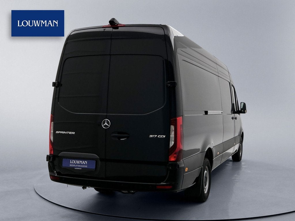 Mercedes-Benz Sprinter 317 L3H2 PRO LED 3500 KG Trekgewicht, Auto's, Automaat, Gebruikt, 4 cilinders, Zwart