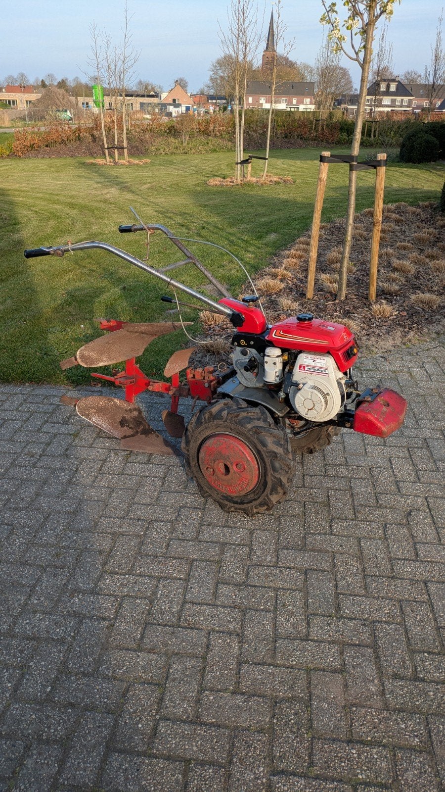 Mitsubishi CT125 tuinploeg/trekker - goedwerkend!, Tuin en Terras, Ophalen, Gebruikt, Overige soorten, Mitsubishi