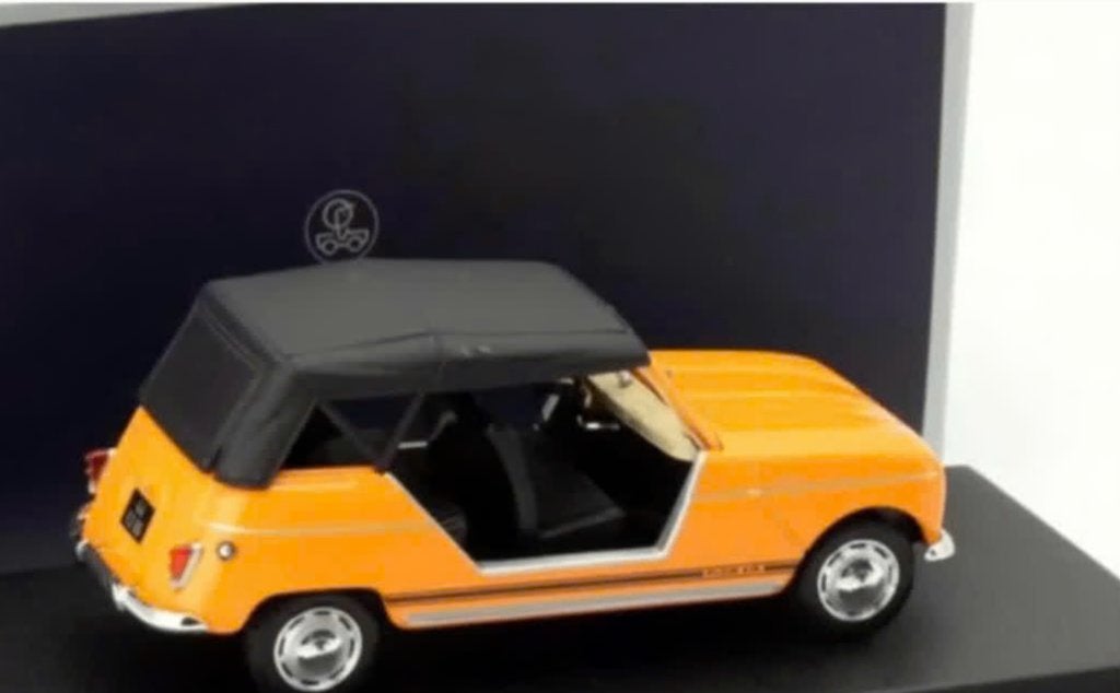 Renault 4L Plein Air 1968 oranje 1/43 NOREV ref: 510044, Verzenden, Nieuw, Auto, Norev