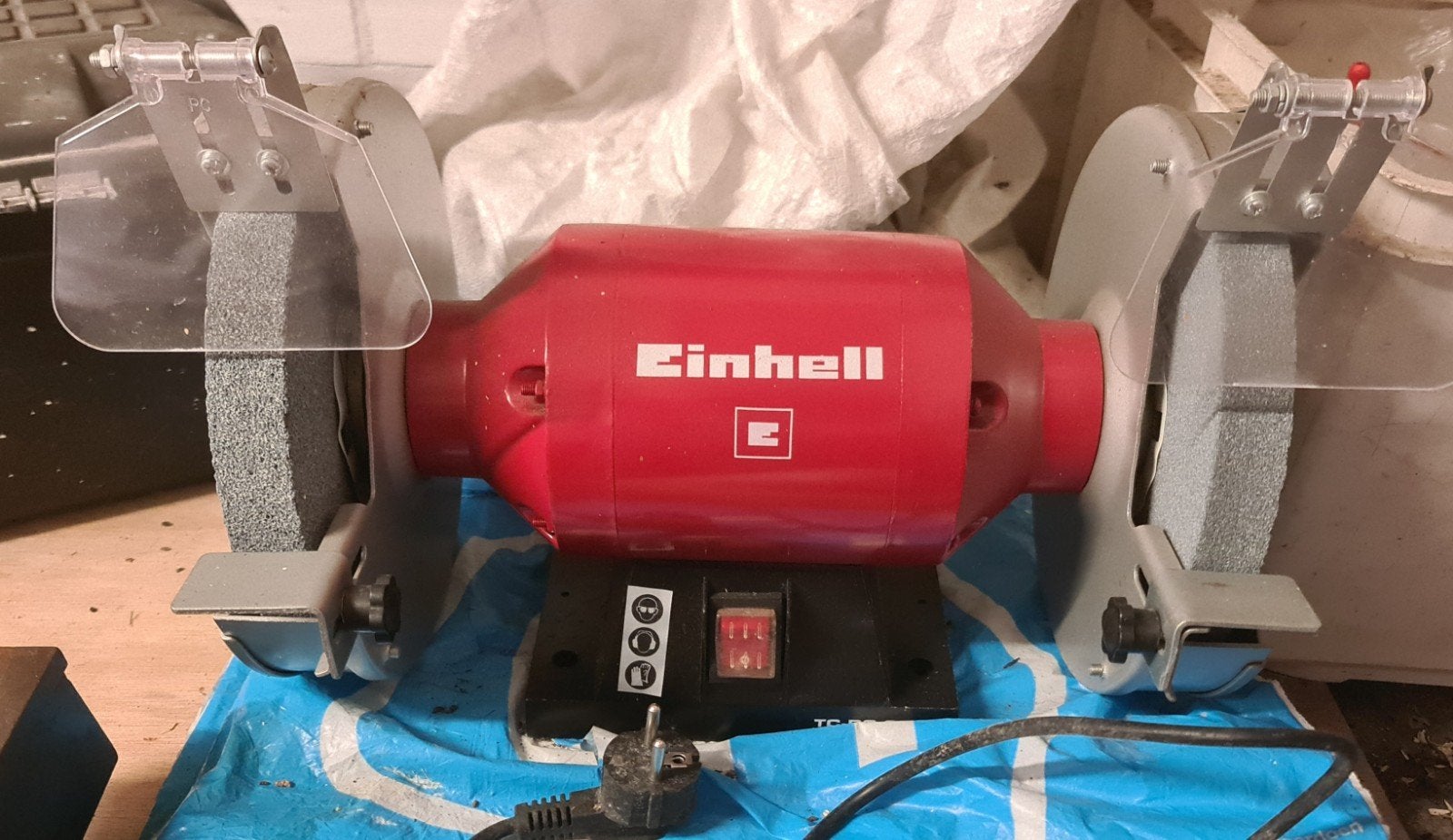 Einhell Doppelslijpmachine TC-BG 200, Ophalen, Gebruikt, Minder dan 700 watt, Werkbankslijpmachine