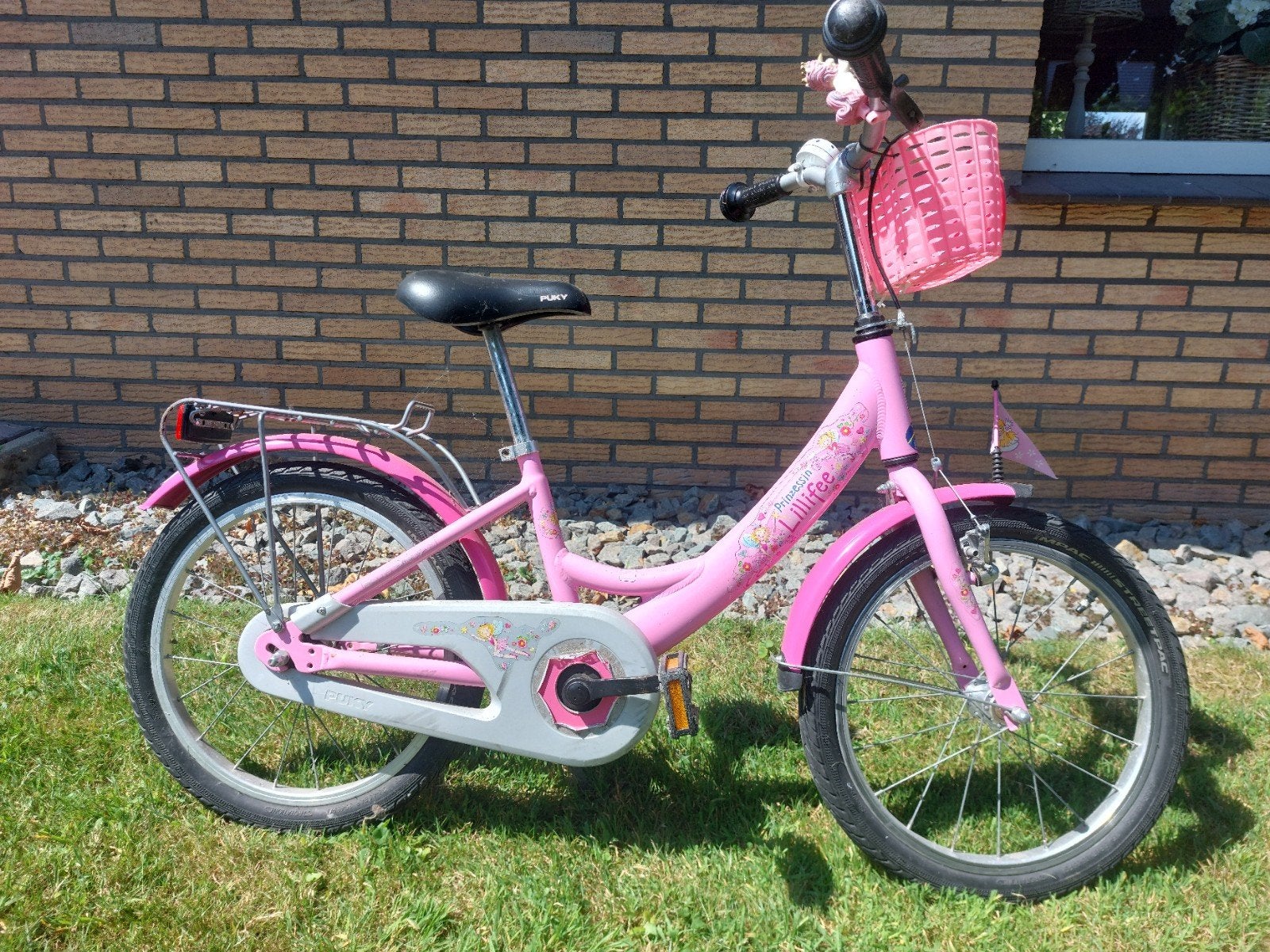 Puky Lillifee kinderfiets - Roze, 18 inch, Ophalen, Terugtraprem, Puky, 16 tot 20 inch
