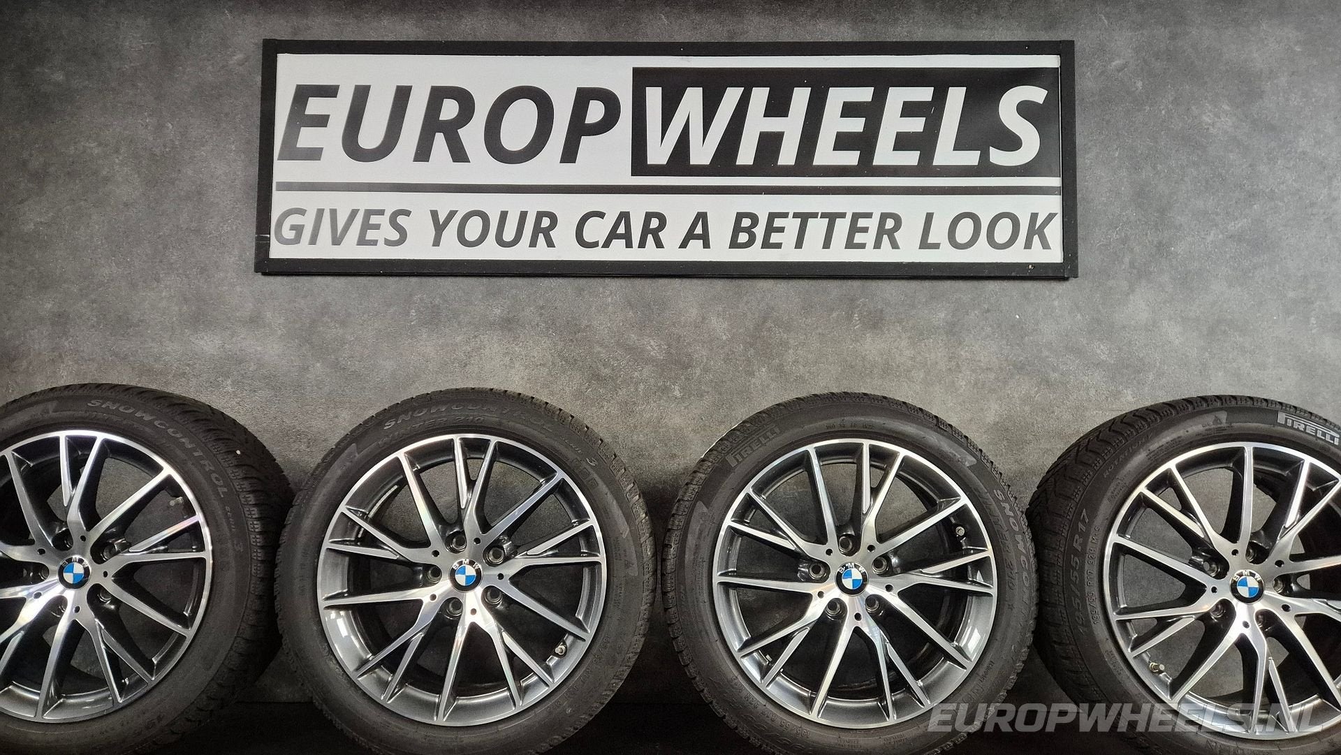 17 inch BMW F40 F44 F45 F46 velgen winterbanden 489, Gebruikt, -, -, Banden en Velgen