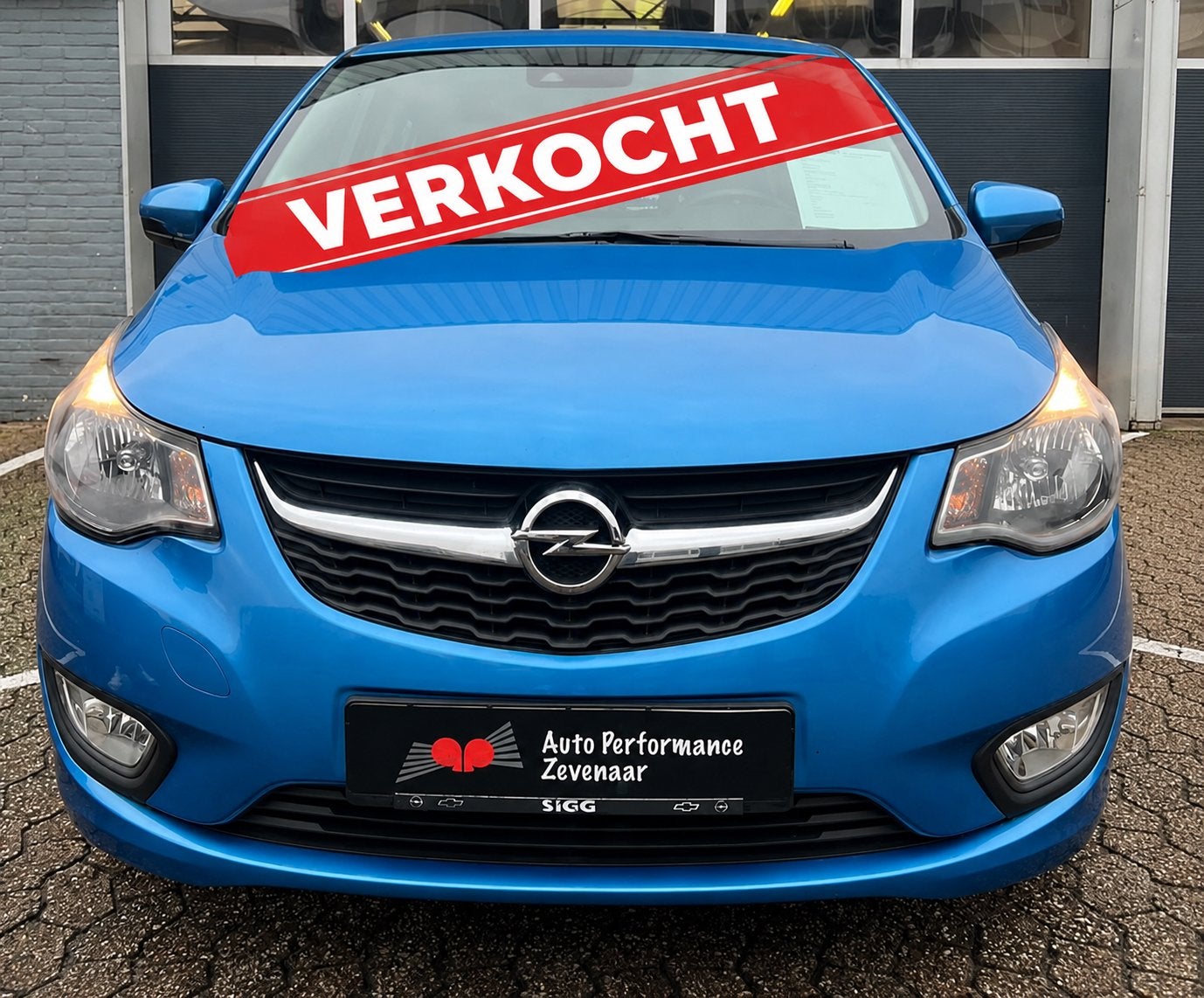 Opel Karl 1.0 Ecoflex 75pk 2016 Blauw verkocht!!!, Voorwielaandrijving, Stof, 74 pk, Blauw