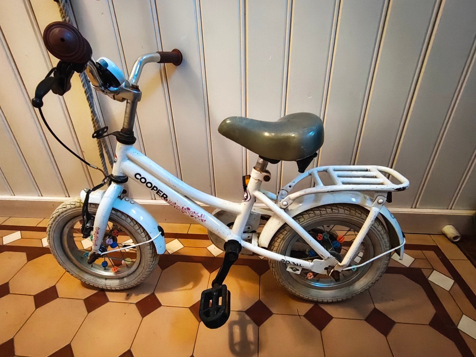 Kinderfiets Cooper 12 inch, Fietsen en Brommers, Gebruikt, Velgrem, Cooper, Ophalen of Verzenden