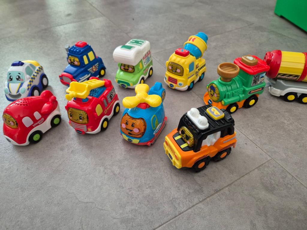 VTech Toet Toet Auto's en Zoef Zoef Dieren collectie, Ophalen, Gebruikt