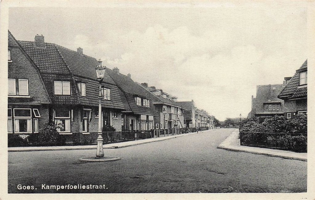 703-066-037 Goes Kamperfoeliestraat, Verzenden, Voor 1920, Zeeland