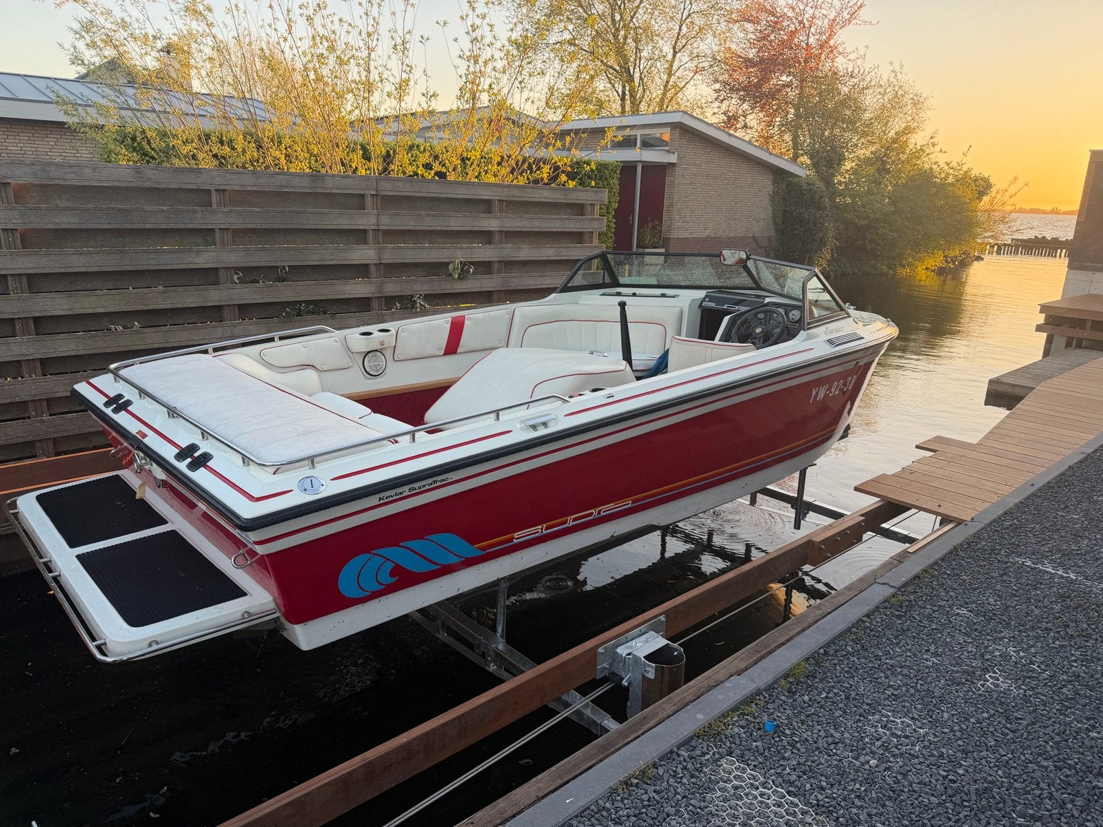 Supra Marauder 1991 - V8 PCM 225pk - 1e eigenaar, Watersport en Boten, Speedboten, Ophalen, Overige merken, 70 cm, Gebruikt