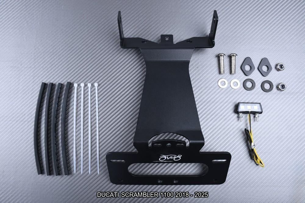 AVDB Kentekenplaathouder DUCATI SCRAMBLER 1100 2018 2025, Ophalen of Verzenden, Nieuw