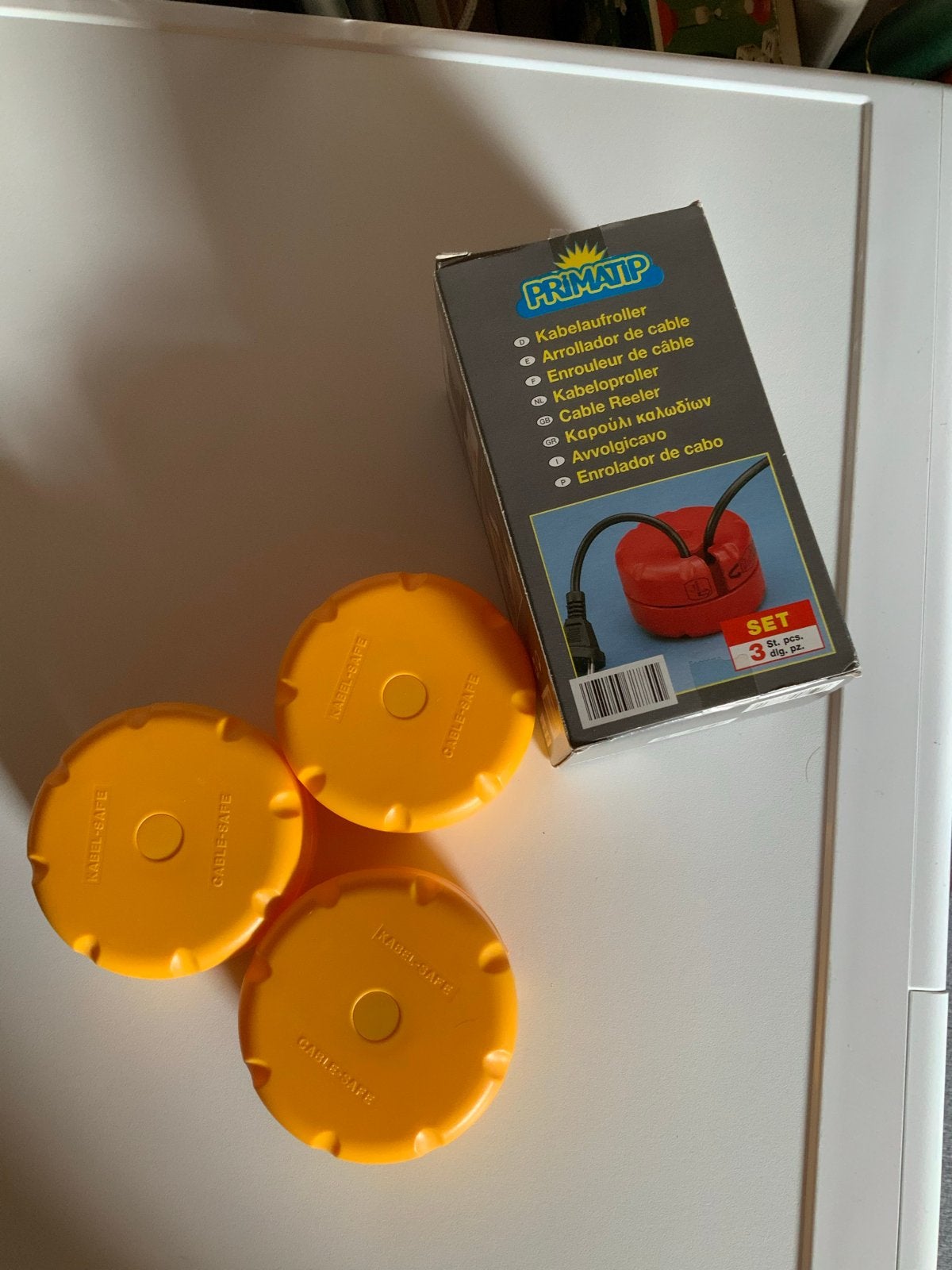 PRIMATIP Kabeloproller - Set van 3 stuks, Ophalen of Verzenden, Nieuw