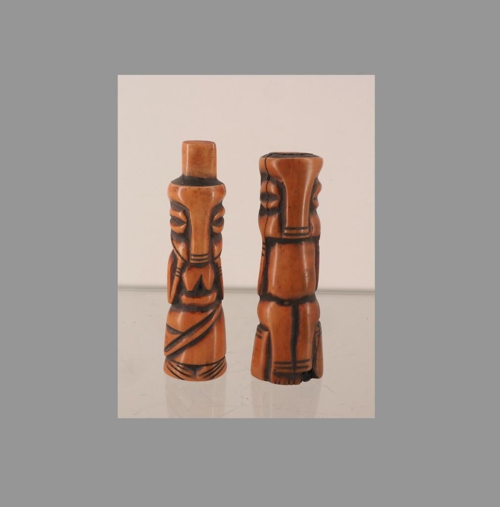 set Fetish Beeldjes Bamun (251005-07 en 251005-08), Ophalen of Verzenden