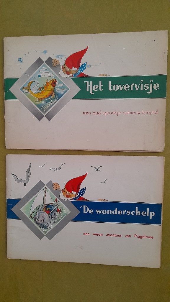 Boekjes Piggelmee van van Nelle koffie, Boeken, Sprookjes en Fabels, Gelezen, Ophalen of Verzenden