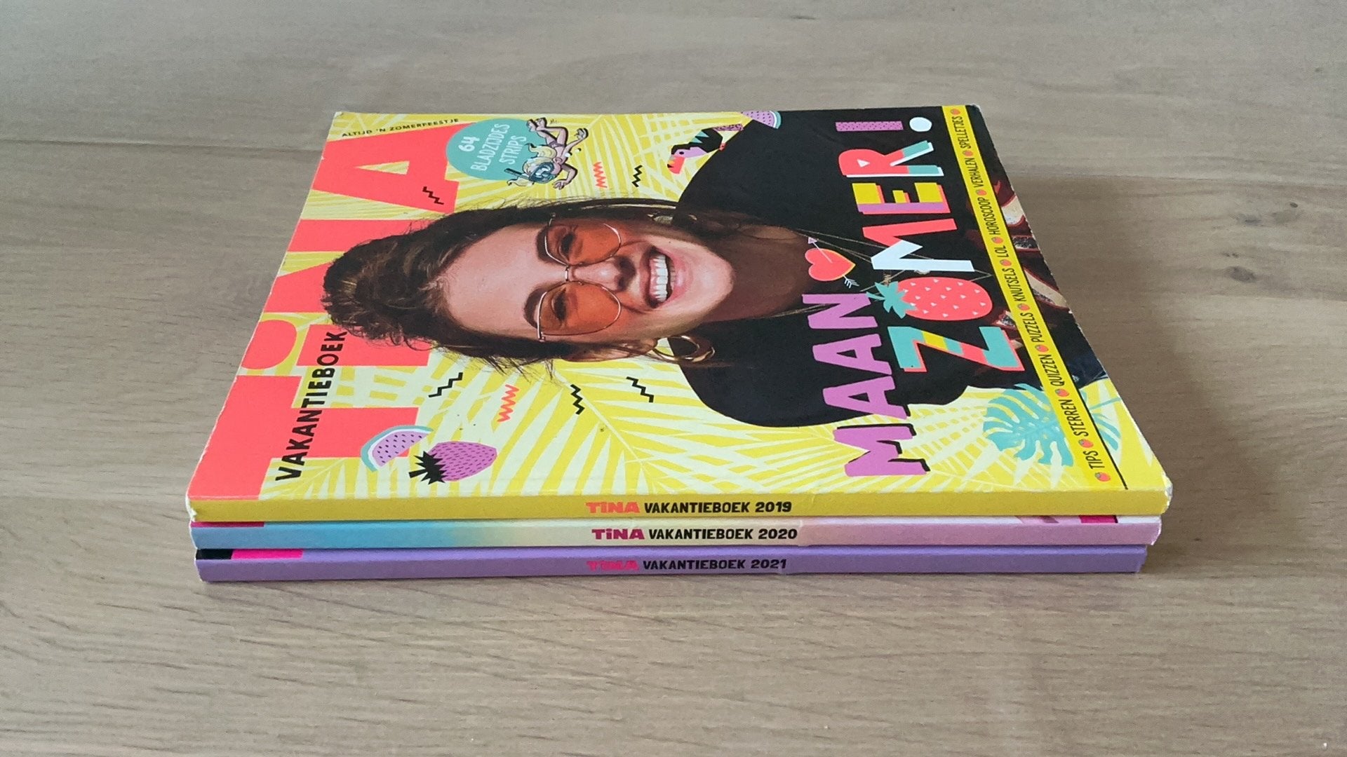 3x tina vakantieboek, Ophalen of Verzenden, Gelezen, Overige typen