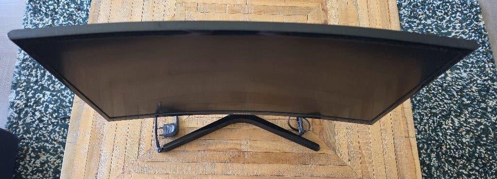 Samsung CF396 Curved Monitor – 24 inch, Computers en Software, Monitoren, Zo goed als nieuw, 60 Hz of minder, HDMI, VGA, Curved