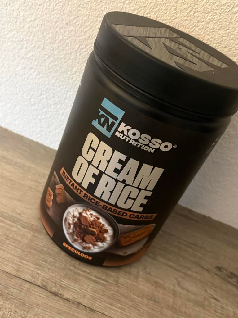Kosso Nutrition Cream of Rice Speculoos 1kg, Ophalen, Nieuw, Poeder of Drank