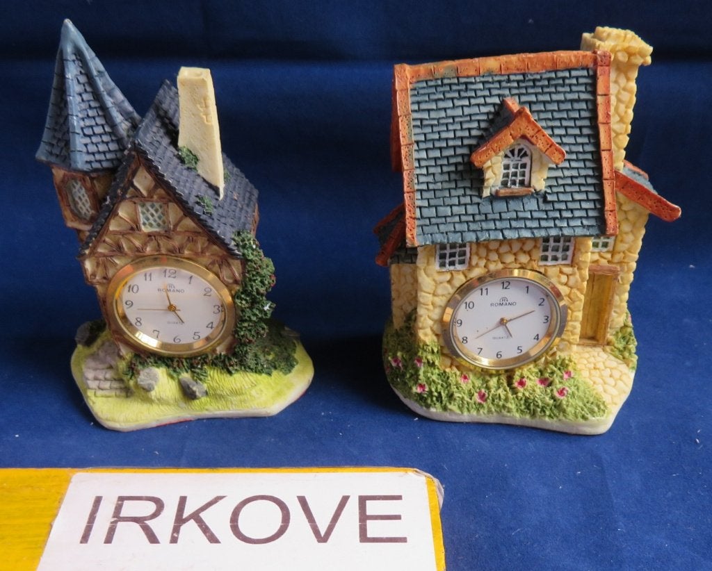 TWEE KLOKJES * COTTAGE STIJL * Mooi Stel *, Verzenden, Nieuw, Composieten