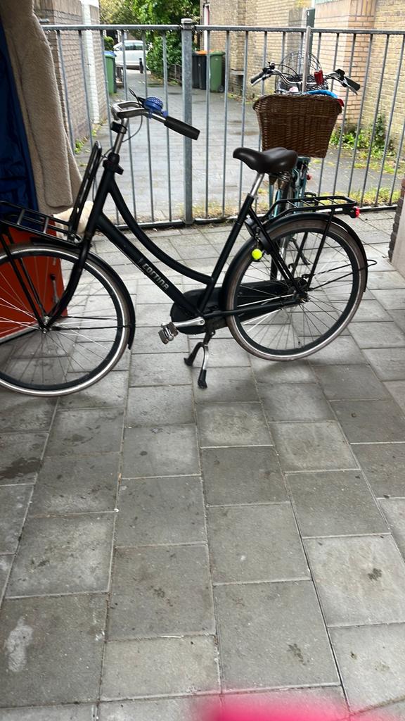 Cortina U4 Transportfiets - Stevige en Stijlvolle Stadsfiets, Ophalen, Terugtraprem, Gebruikt, Handrem