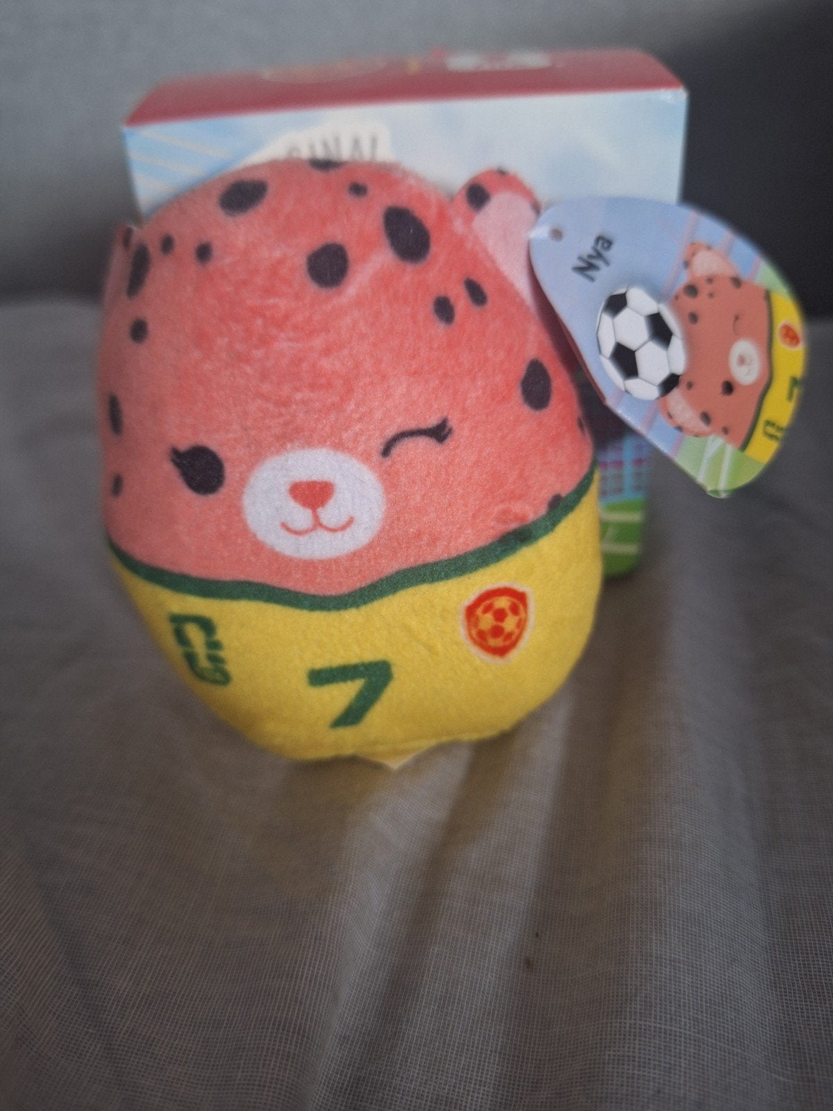 WK Knuffeltje Nya nummer 7 - FIFA, Kinderen en Baby's, Ophalen of Verzenden